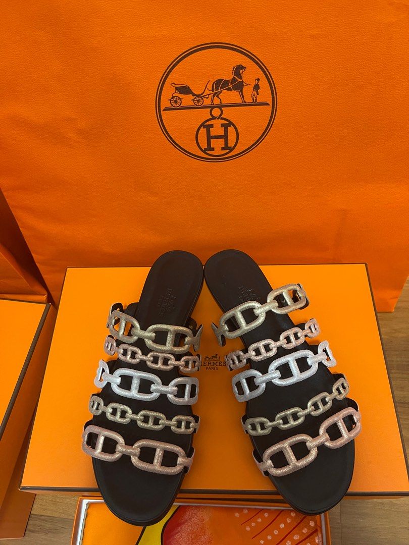 Hermes Sandals, Luxury, Sneakers & Footwear on Carousell