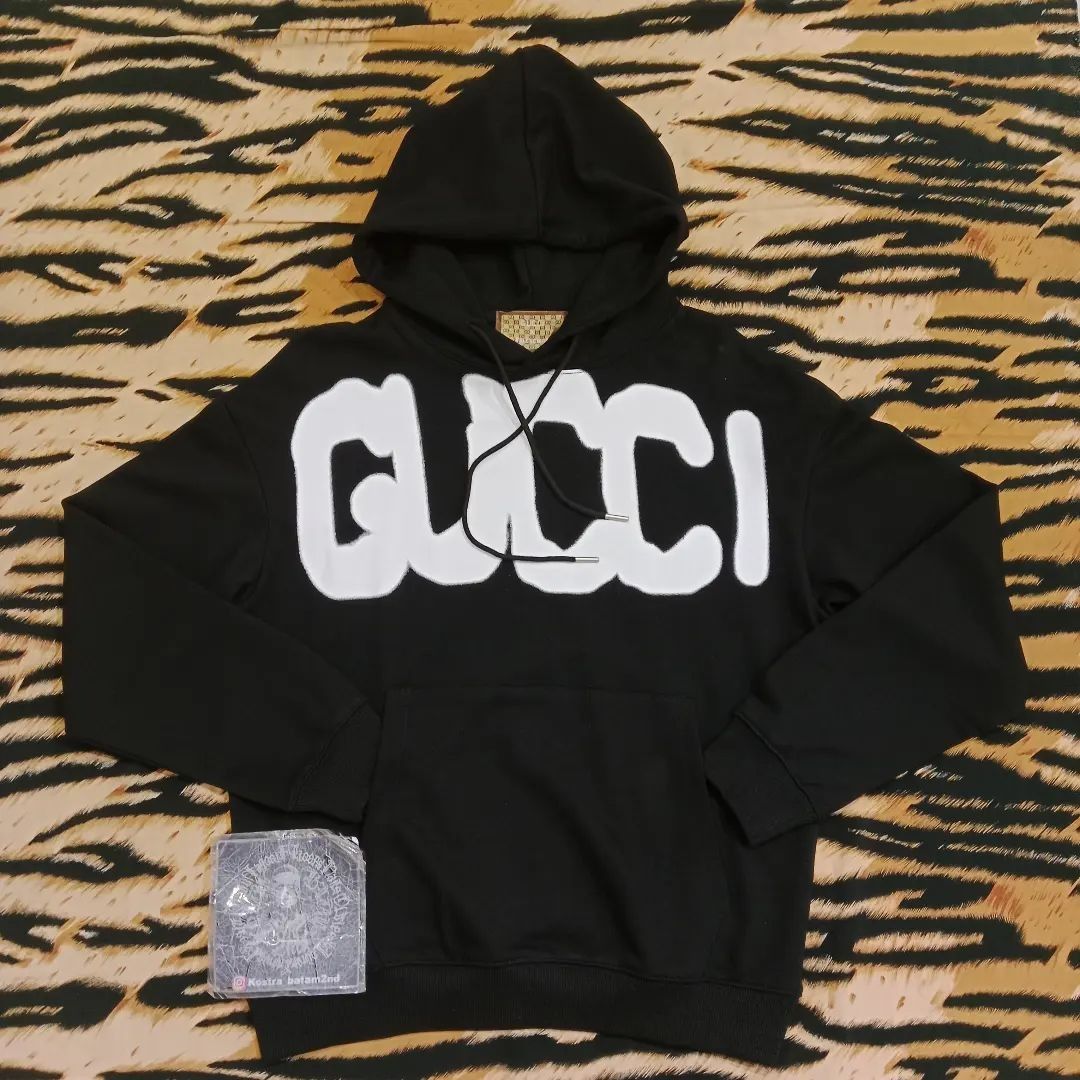 Hoodie Gucci x balenciaga Fesyen Pria Pakaian  Baju Luaran di Carousell