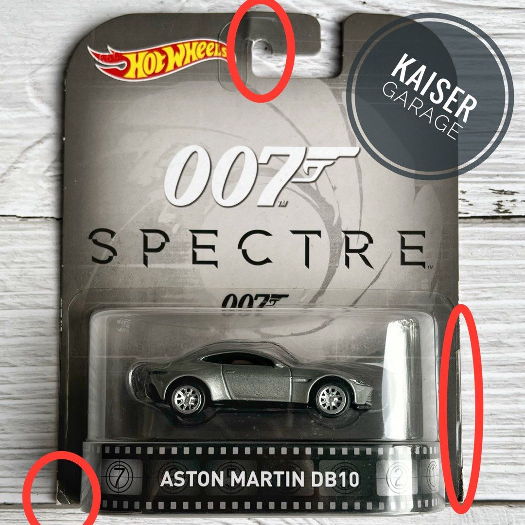 Hot wheels 007 spectre clearance