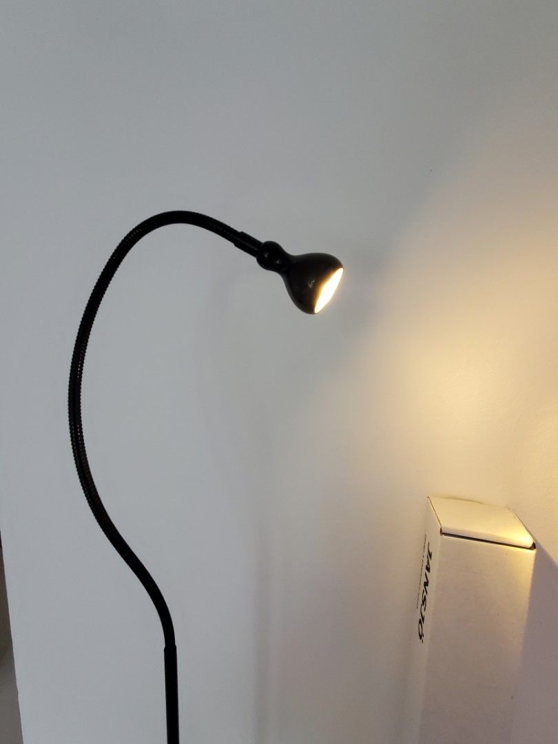 JANSJÖ LED USB lamp, black, 15 - IKEA