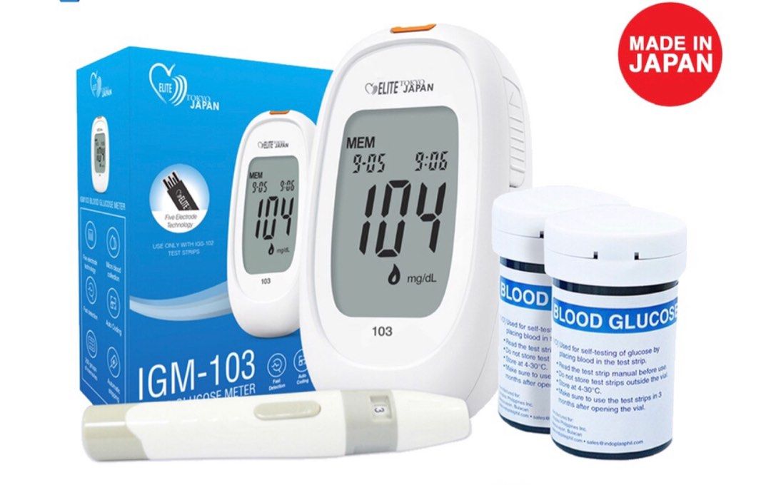 ANNIVERSARY SALE Indoplas Elite Blood Glucose Meter