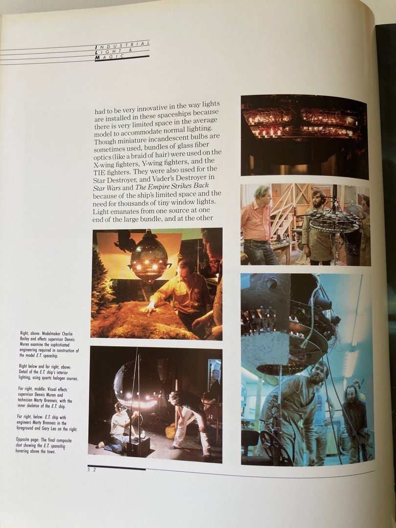 Industrial Light & Magic (The Art of Special Effects) Book, Photography