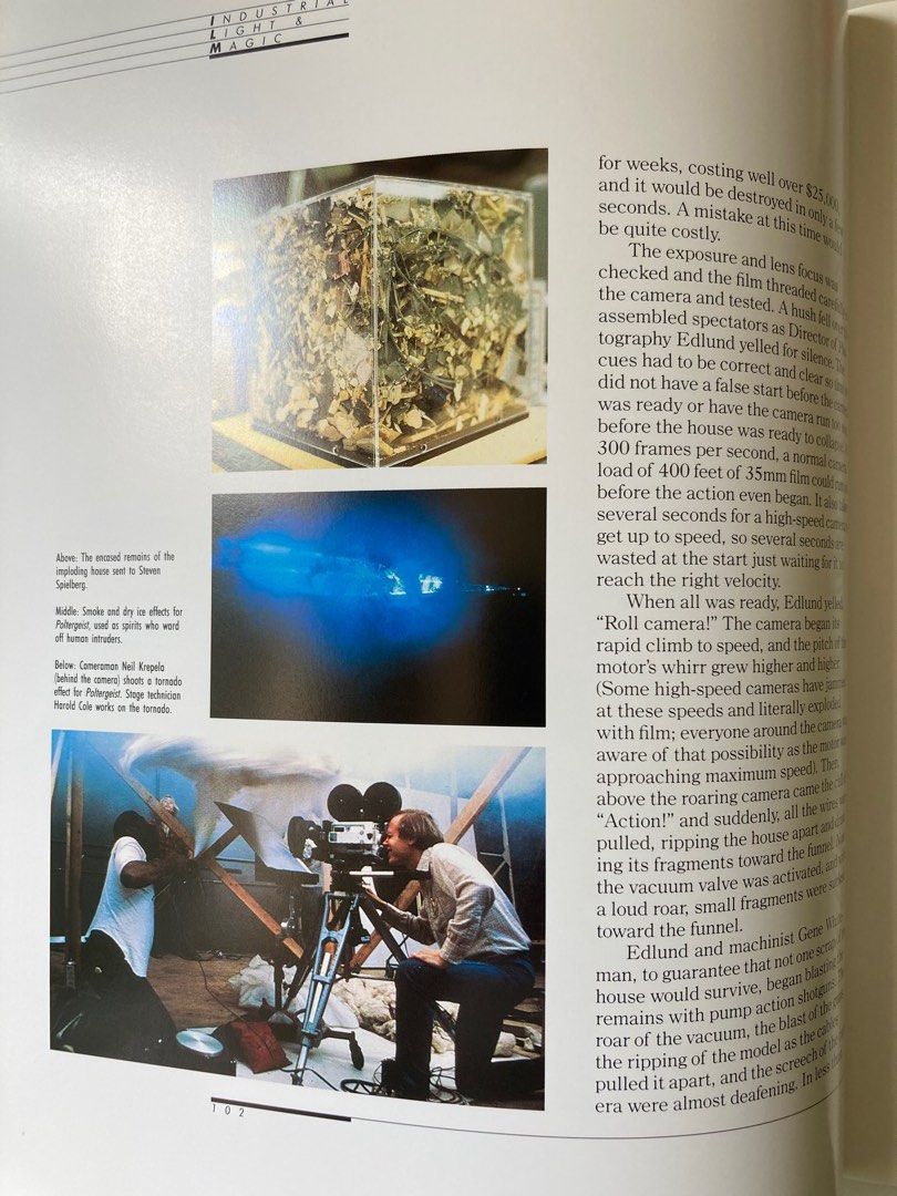 Industrial Light & Magic (The Art of Special Effects) Book, Photography