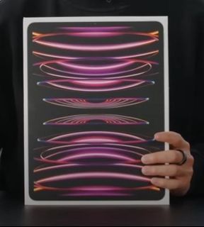 (M2) iPad pro 12.9" 512GB WiFi + Cellular 2022 Model 6th Generation Space Gray New