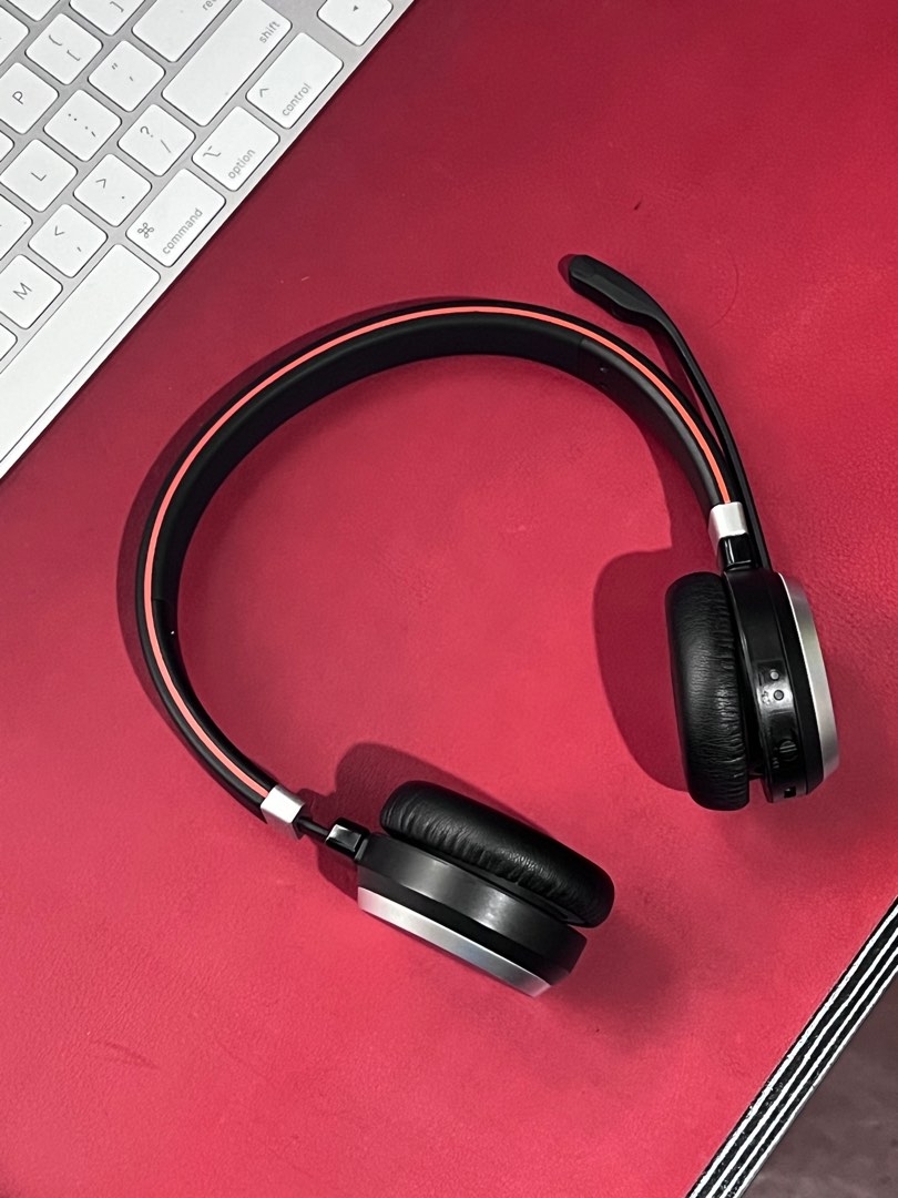 Jabra evolve 65 + link 380, Audio, Headphones & Headsets on Carousell