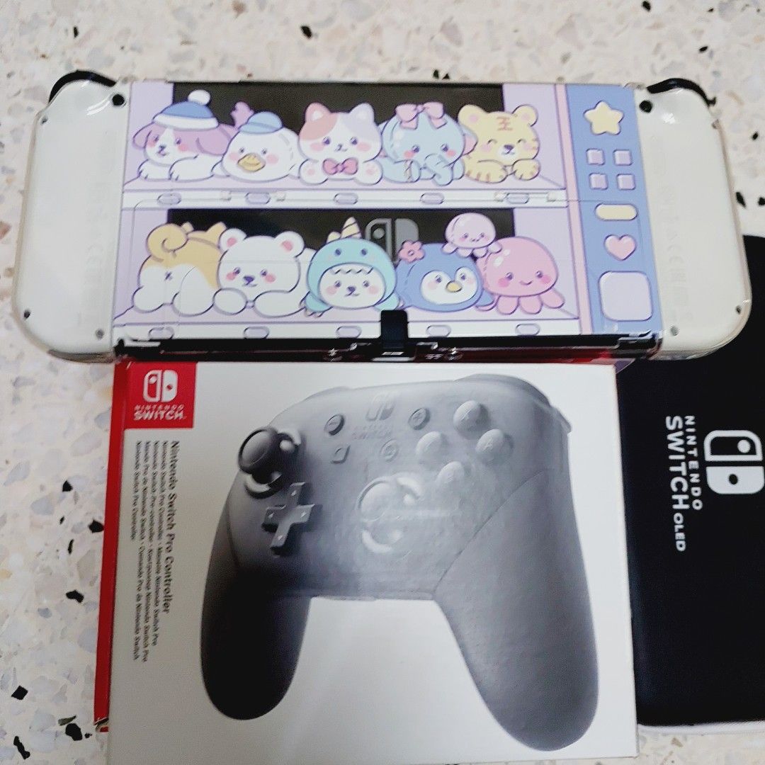 JAILBREAK Nintendo Switch Oled 256GB Hwfly Special Oled Modded Chip