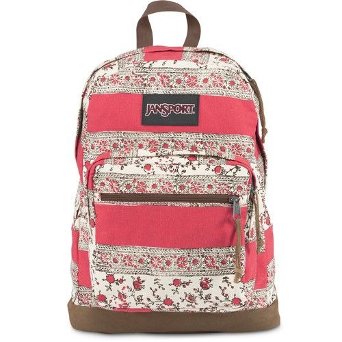 Jansport right pack cheap expressions white artist rose