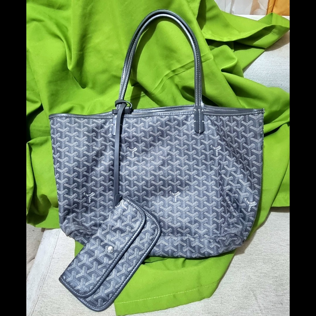 Brand New Unused Goyard St Louis GM Tote Bag Black / Tan, Luxury, Bags &  Wallets on Carousell