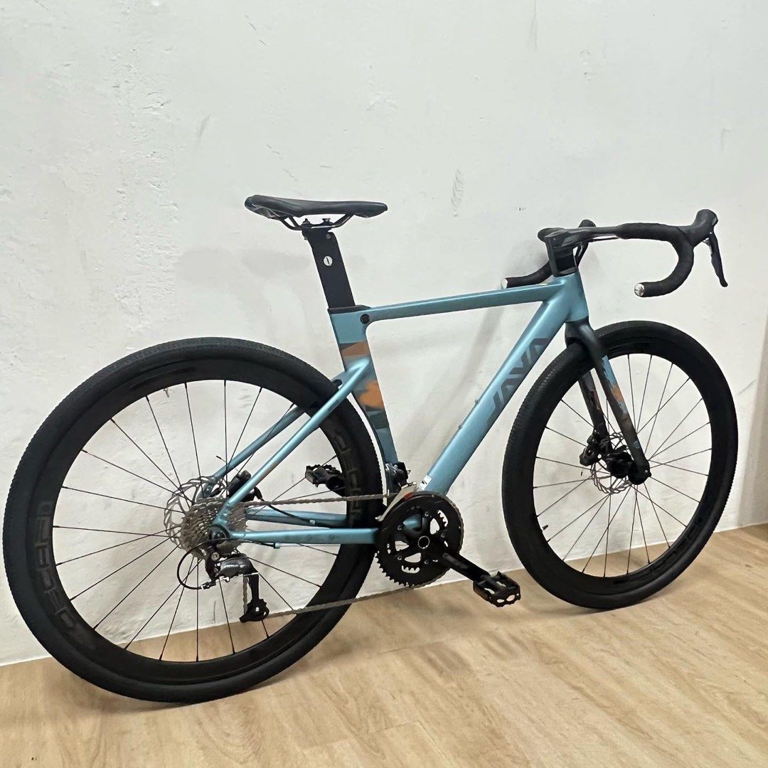 Java gravel bike on off road shimano racing bicycle, Sports Equipment ...