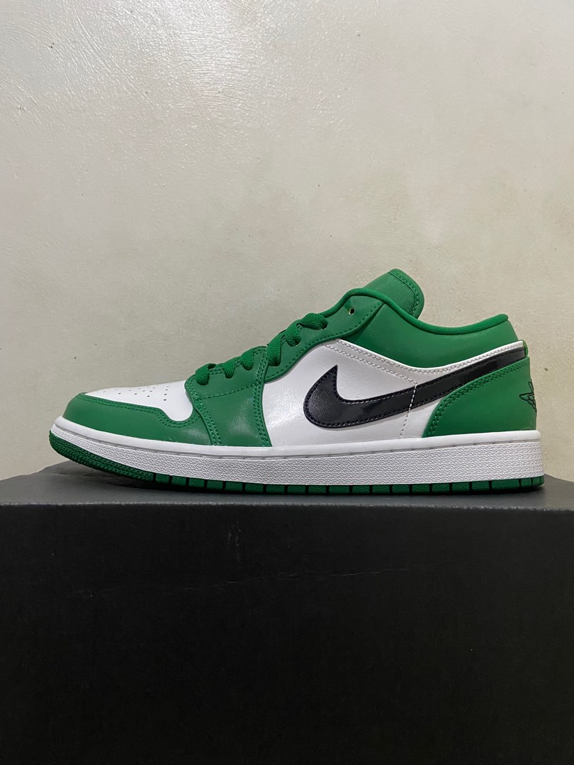 low pine green jordan 1