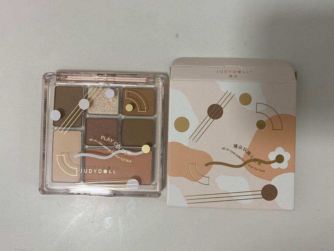 Judy doll Play Colour allinone Palette, Beauty & Personal Care, Face