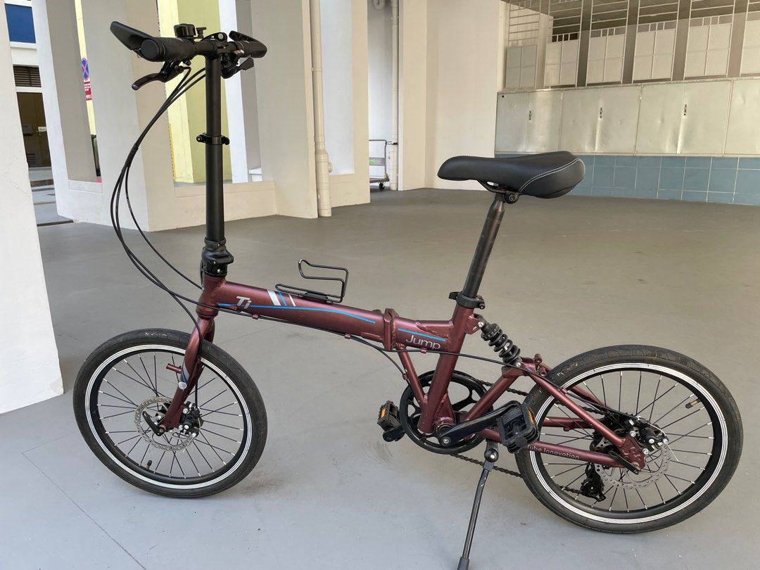 Jump Ti Foldable Bicycle Sports Equipment Bicycles Parts