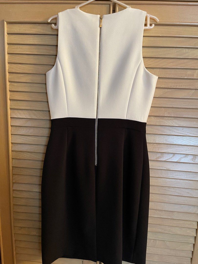 Kate spade black and white dress with bow, Women's Fashion, Dresses & Sets,  Dresses on Carousell