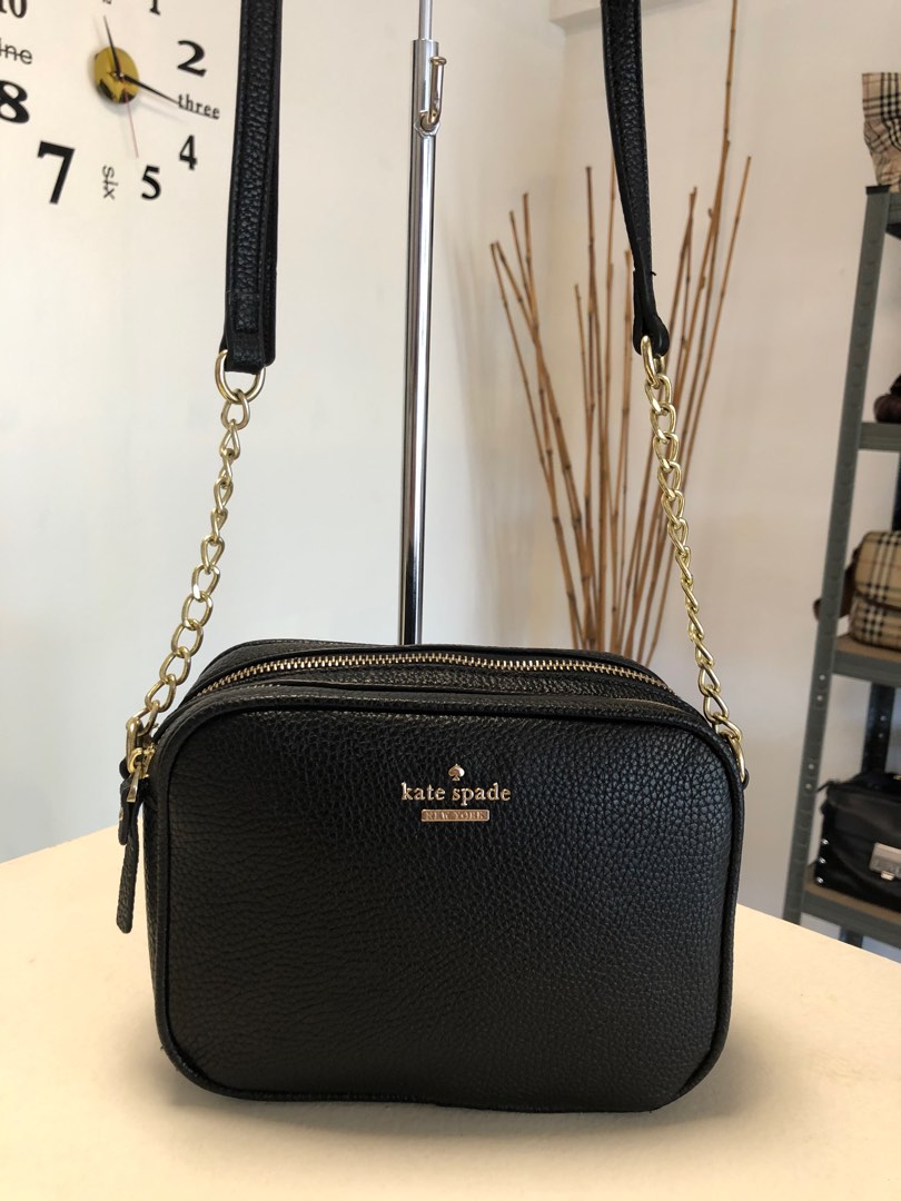 Kate Spade Mulbery Street Pyper Black, Luxury, Bags & Wallets on Carousell