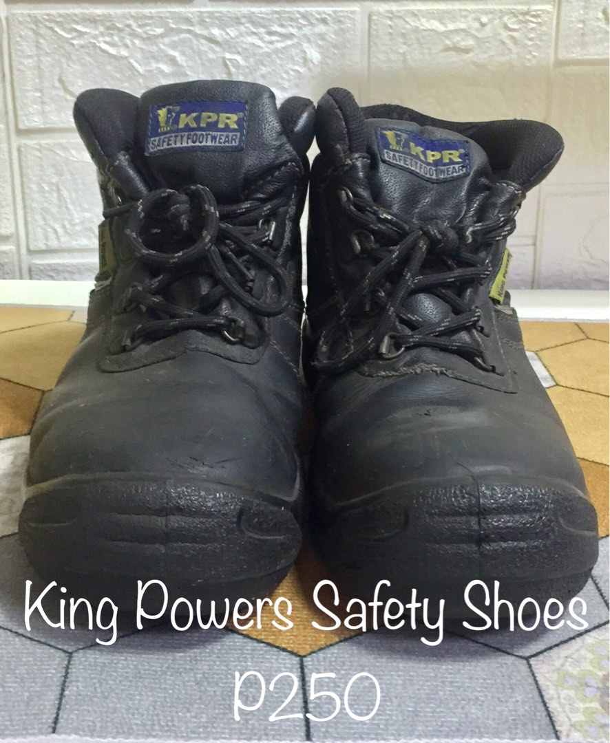 King Power Safety Shoes, Men's Fashion, Footwear, Boots on Carousell