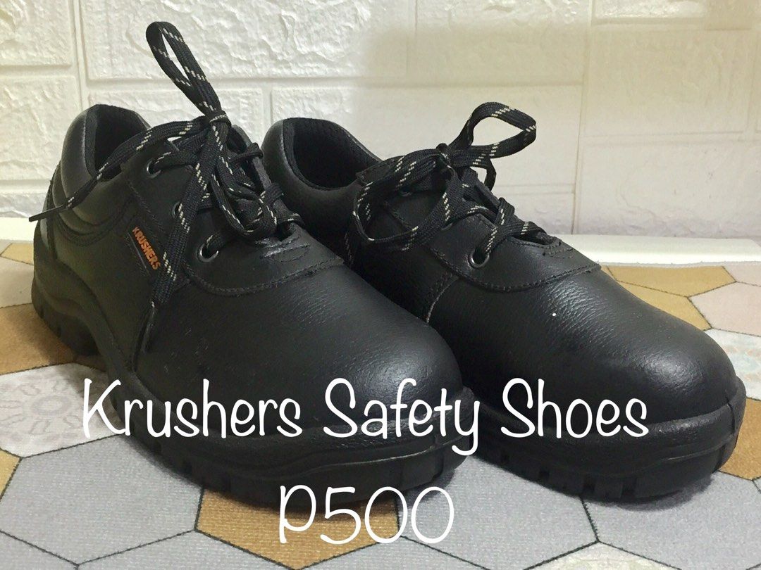 Krushers Safety Shoes, Men's Fashion, Footwear, Boots on Carousell