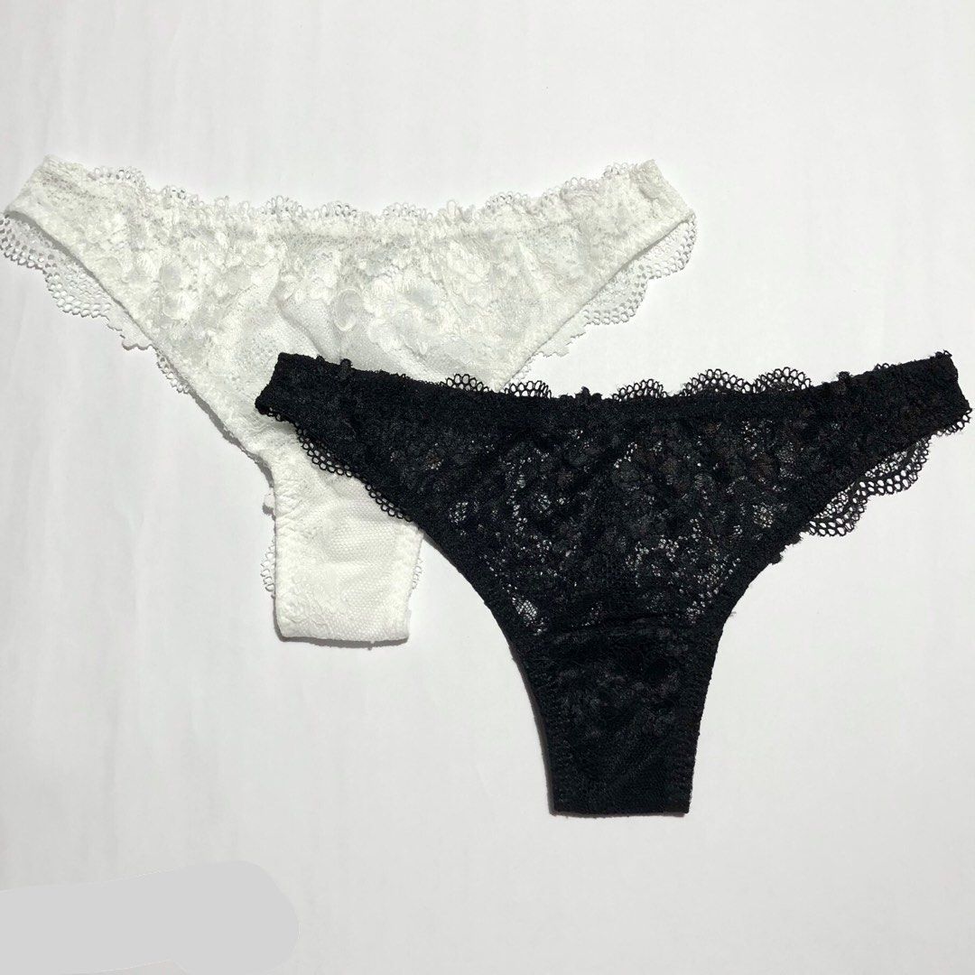 Lace & non lace thongs and cheeky panty, Women's Fashion, Undergarments