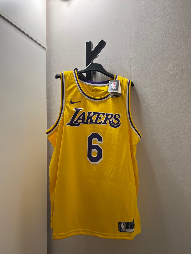 Nike LeBron James Lakers Jersey-Mamba Edition, Men's Fashion, Activewear on  Carousell