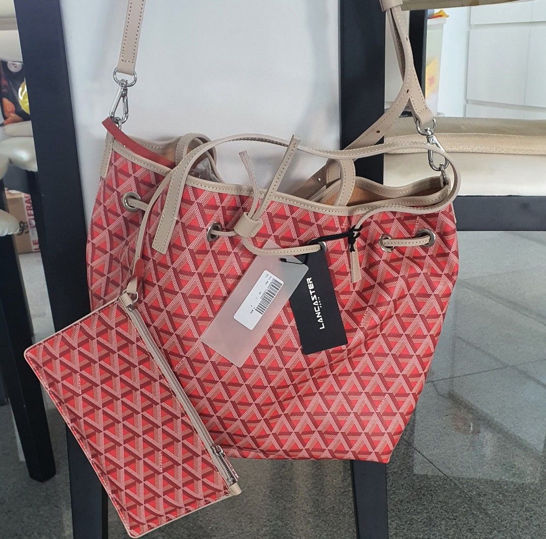 Lancaster drawstring bag, Women's Fashion, Bags Wallets, Cross