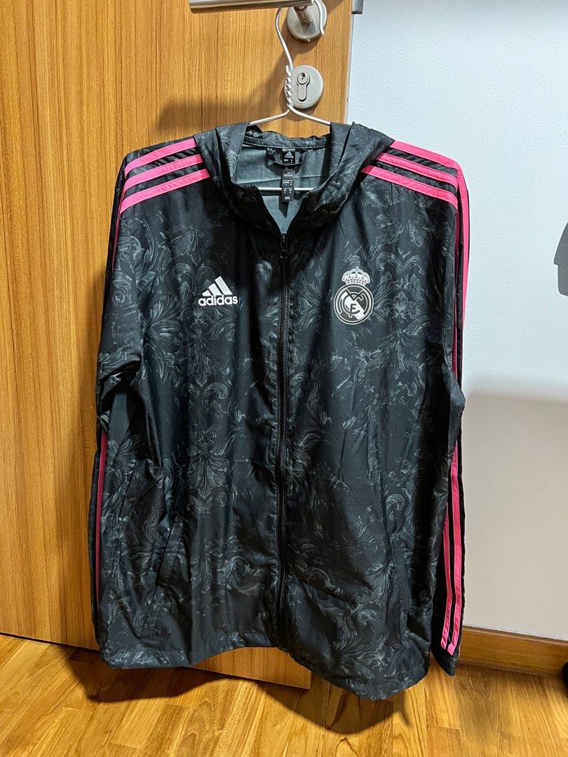 Real madrid windbreaker jacket top