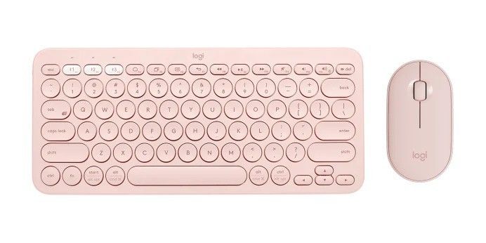 LOGITECH K380 MULTI-DEVICE BLUETOOTH KEYBOARD AND LOGITECH PEBBLE M350 WIRELESS MOUSE (ROSE) BUNDLED (Category: Mouse & Mousepads) located in San Juan City. Submitted by blueswitchpc (Listing ID 1198217161, Image 1). Description: LOGITECH K380 MULTI-DEVICE BLUETOOTH KEYBOARD (ROSE) - PHP 2,350 LOGITECH PEBBLE M350 WIRELESS MOUSE (ROSE) - PHP 1,775 BUNDLED PRICE - PHP 3,820 Discounted Price for Bulk Orders‼️ Message us to place your order. Specs D