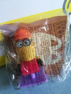 Mcdonald's toy minion Jackhammer Kevin #08