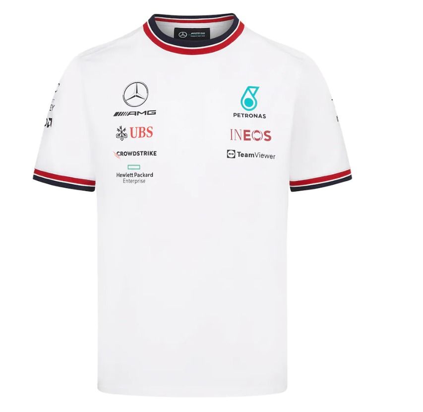 F1 Mercedes AMG Petronas 2022 Team T-Shirt Tommy Hilfiger T Shirt ...