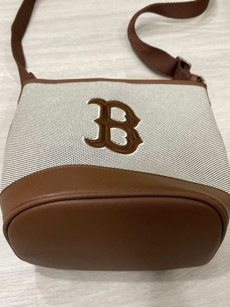 MLB Basic Big Logo Canvas Bucket Bag