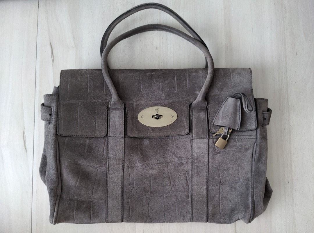 Mulberry suede bag deals