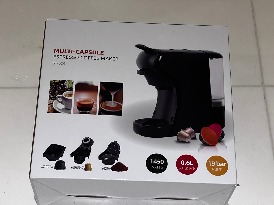 MultiCapsule Coffee Machine, TV & Home Appliances, Kitchen Appliances