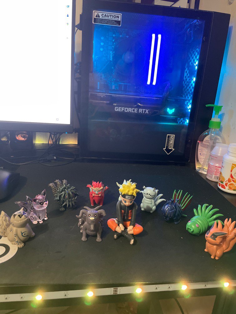 Naruto Tailed Beast Figurine, Hobbies & Toys, Toys & Games on Carousell