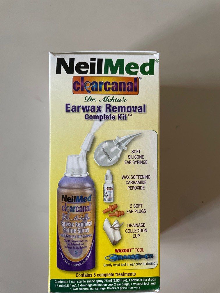 Neilmed earwax removal kit, Beauty &amp; Personal Care, Ear Care on Carousell