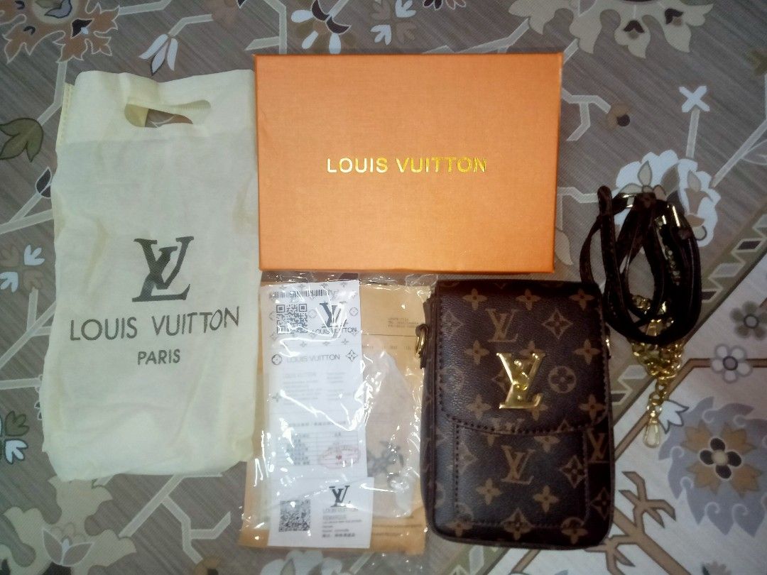 Louis Vuitton lv box case bag original leather version