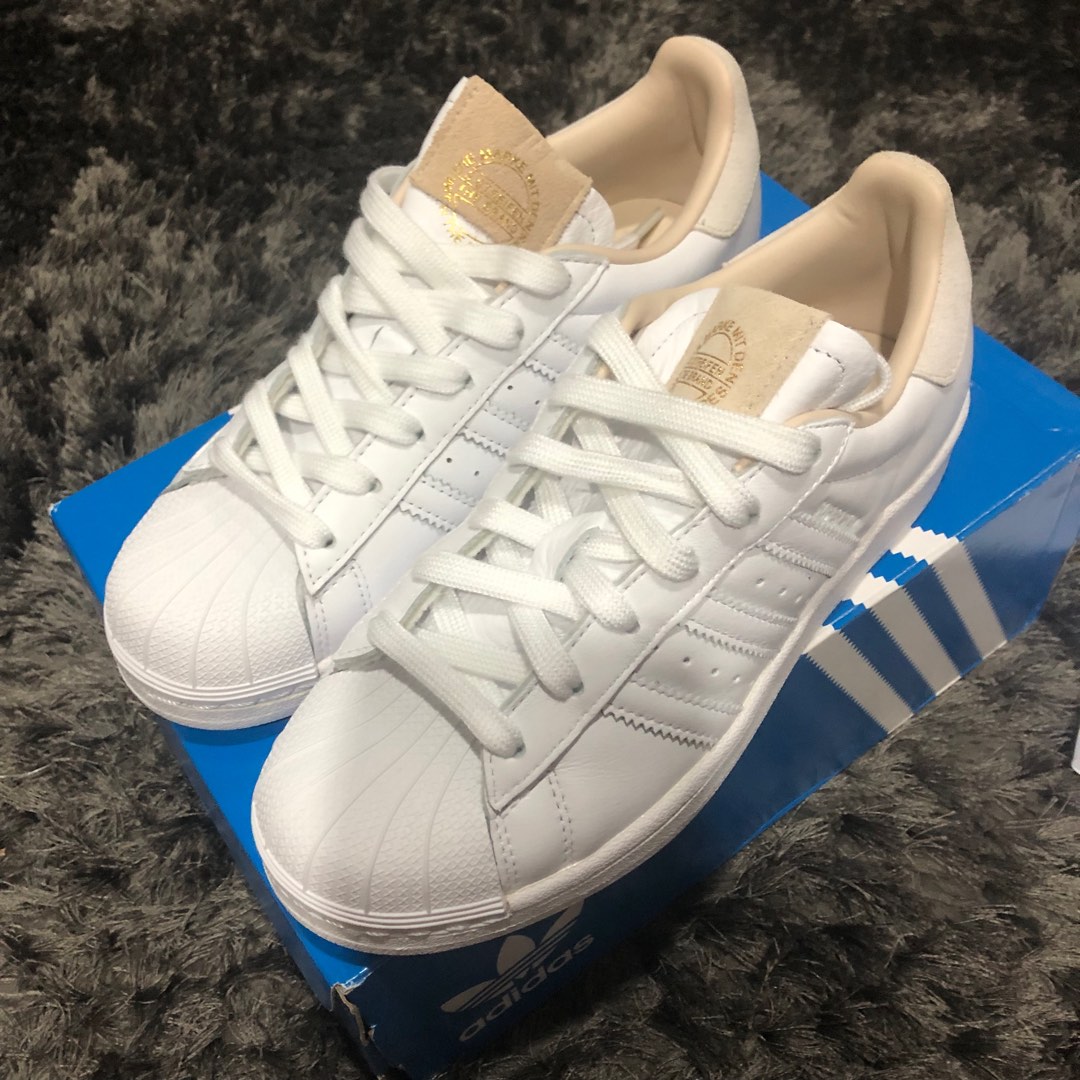Original ADIDAS Superstar Cloud White Size UK 4 Women s Fashion