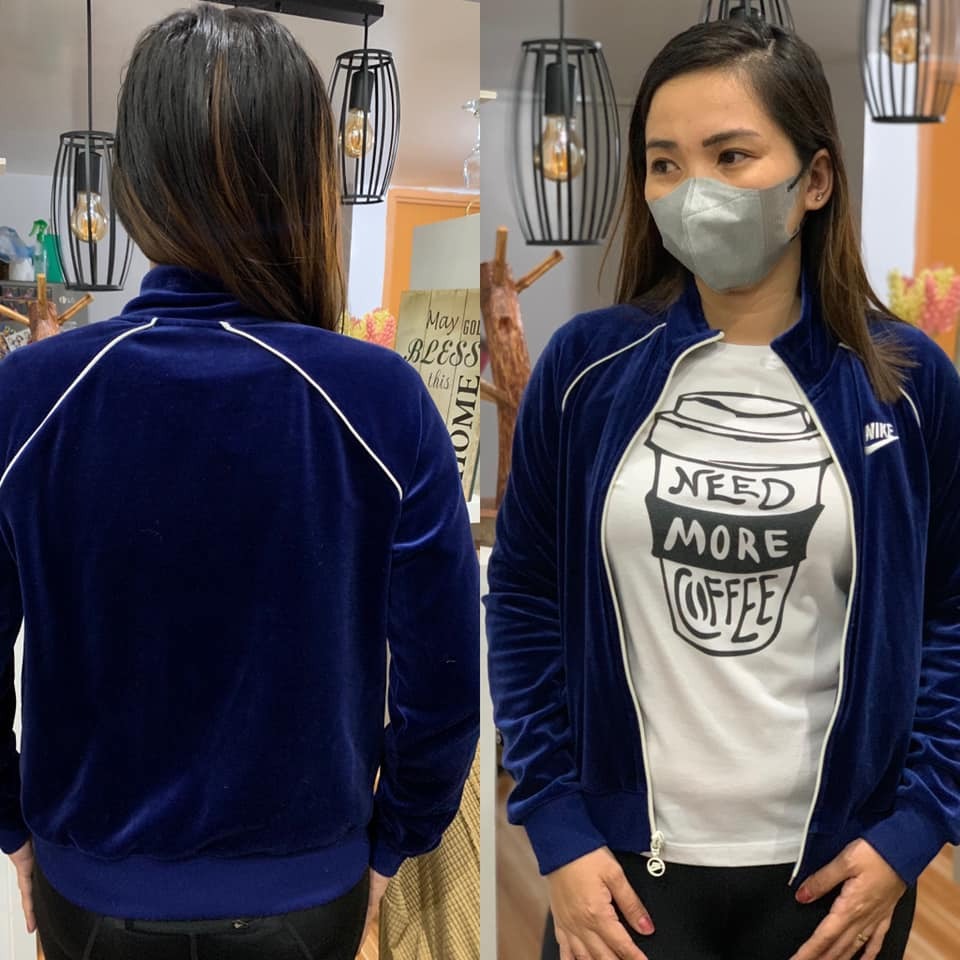 Nike_Blue Jacket, Women's Fashion, Coats, Jackets and Outerwear on