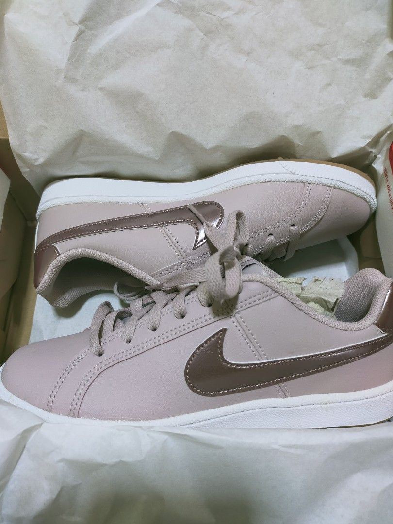 NIKE COURT ROYALE PARTICLE ROSE/SMOKEY MAUVE ROSE PARTICULE, Women's Fashion, Footwear, Sneakers 