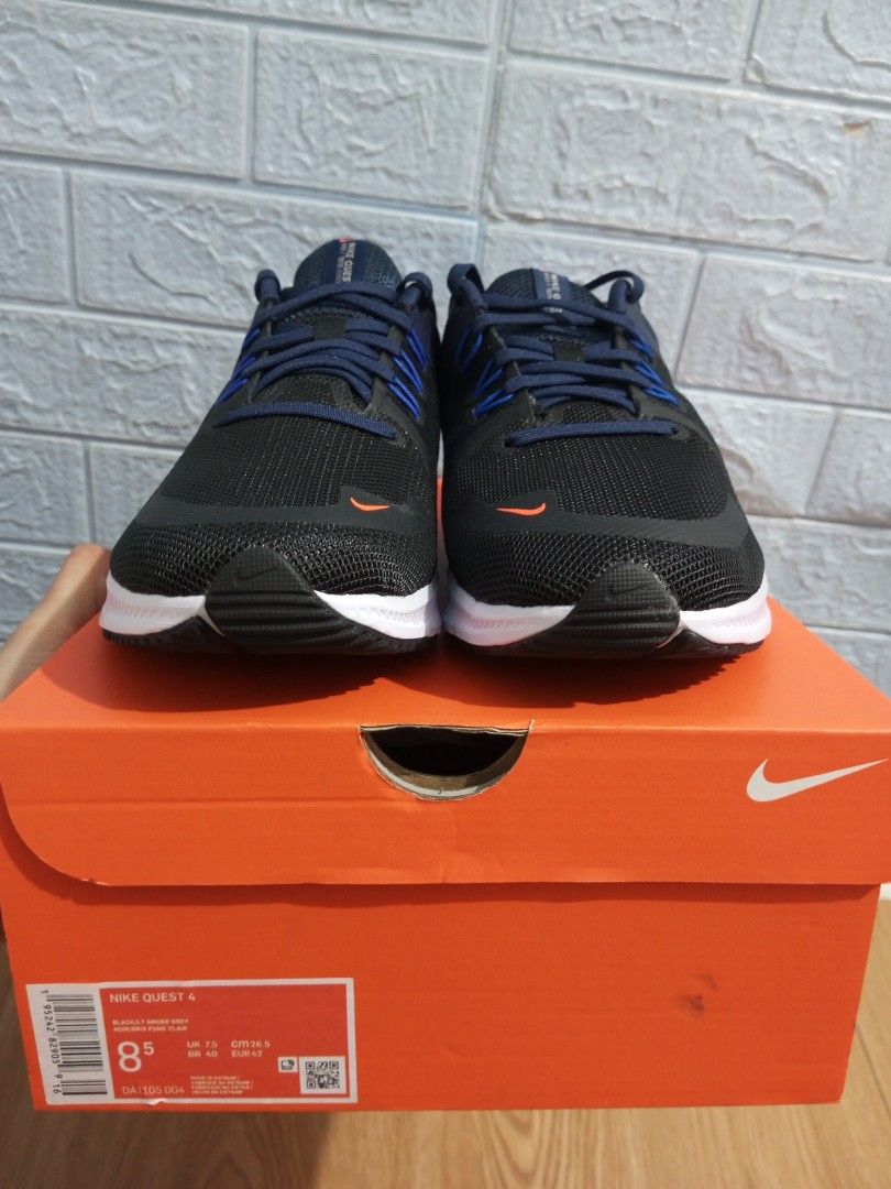 Nike Men's Quest 4 Running Shoes, Men's Fashion, Footwear, Sneakers on