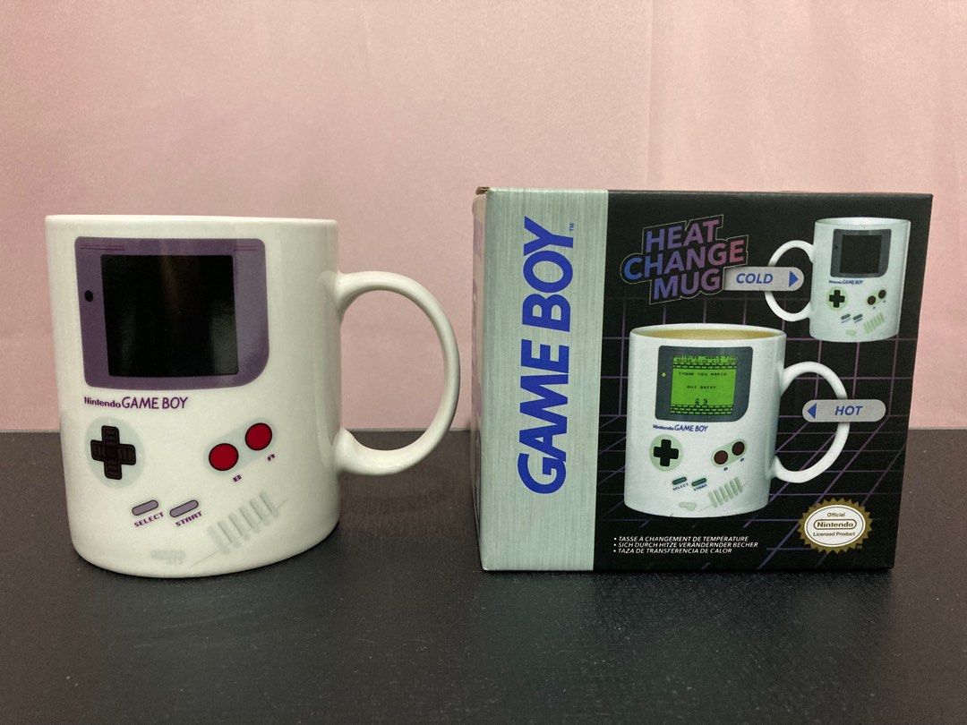 Nintendo Game Boy Heat Change Mug, Hobbies & Toys, Memorabilia &  Collectibles, Vintage Collectibles on Carousell
