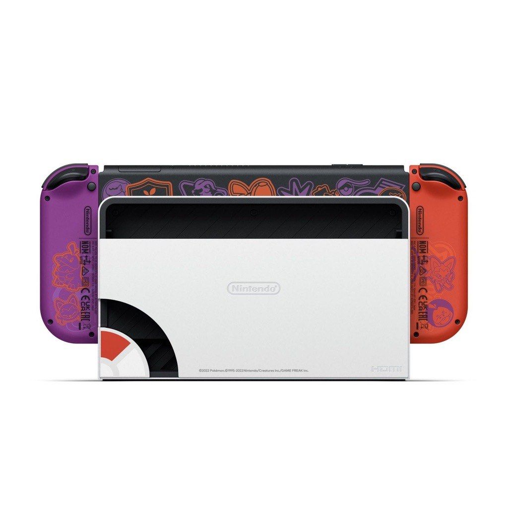 Nintendo Switch Console OLED Pokemon Scarlet & Violet Special Edition