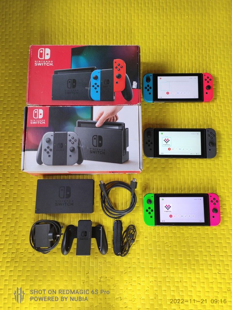 Nintendo Switch Consoles V2 and V1 JB for sale, swap, cod, sHopEe or