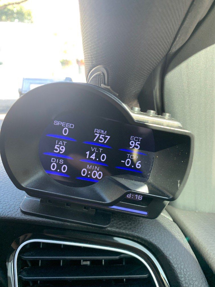 OBD gauge, Car Accessories, Accessories on Carousell