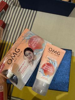 OMG Beauty Peach Glowing Face Wash | Sabun Wajah | Sabun Muka OMG