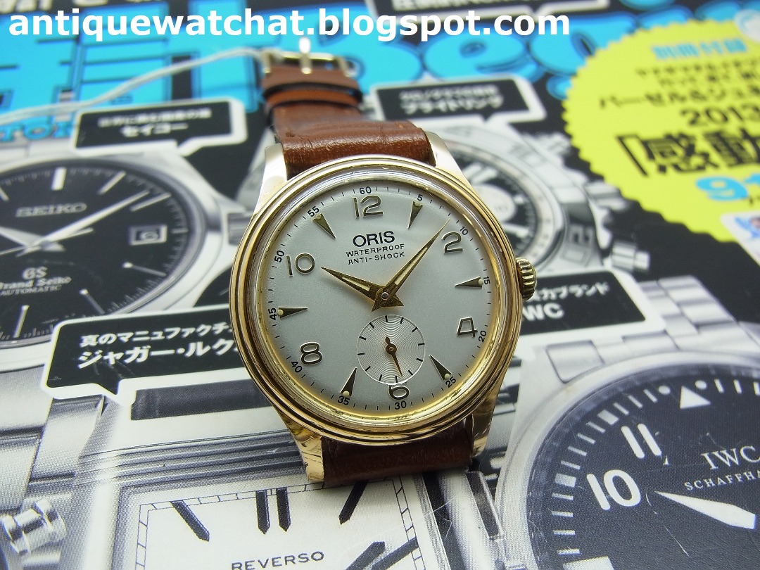 ORIS WATERPROOF ANTISHOCK 17 JEWELS HAND WINDING WATCH, Luxury