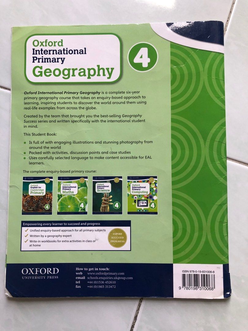 Oxford International Primary Geography year 4, Hobbies & Toys, Books