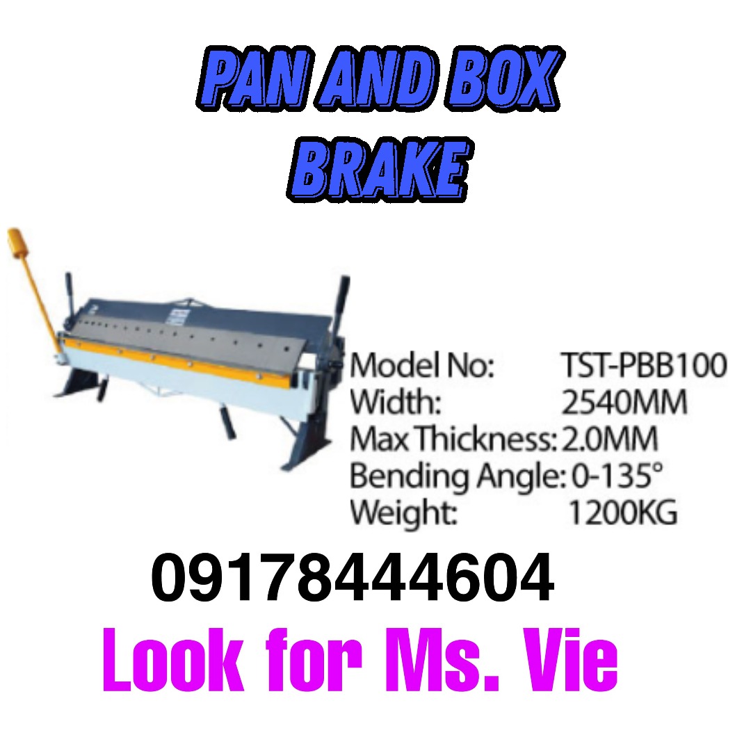 PAN AND BOX BRAKE, Commercial & Industrial, Industrial Equipment on ...