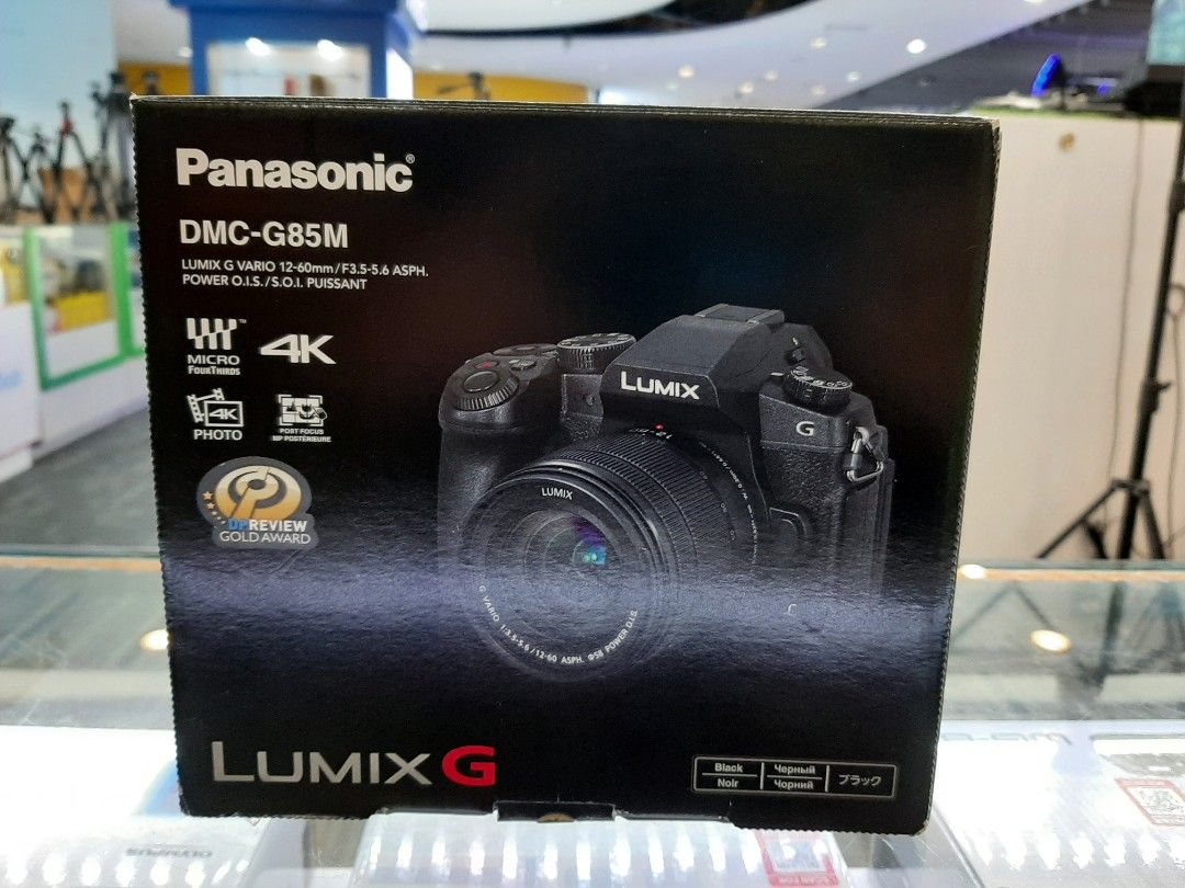 Panasonic LUMIX G85 4K Mirrorless Camera Kit with G Vario 12-60mm Lens 