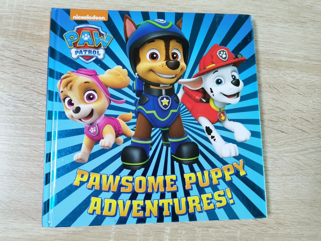Paw Patrol Book - Pawsome Puppy Adventures!, 興趣及遊戲, 書本 & 文具, 小朋友書 ...