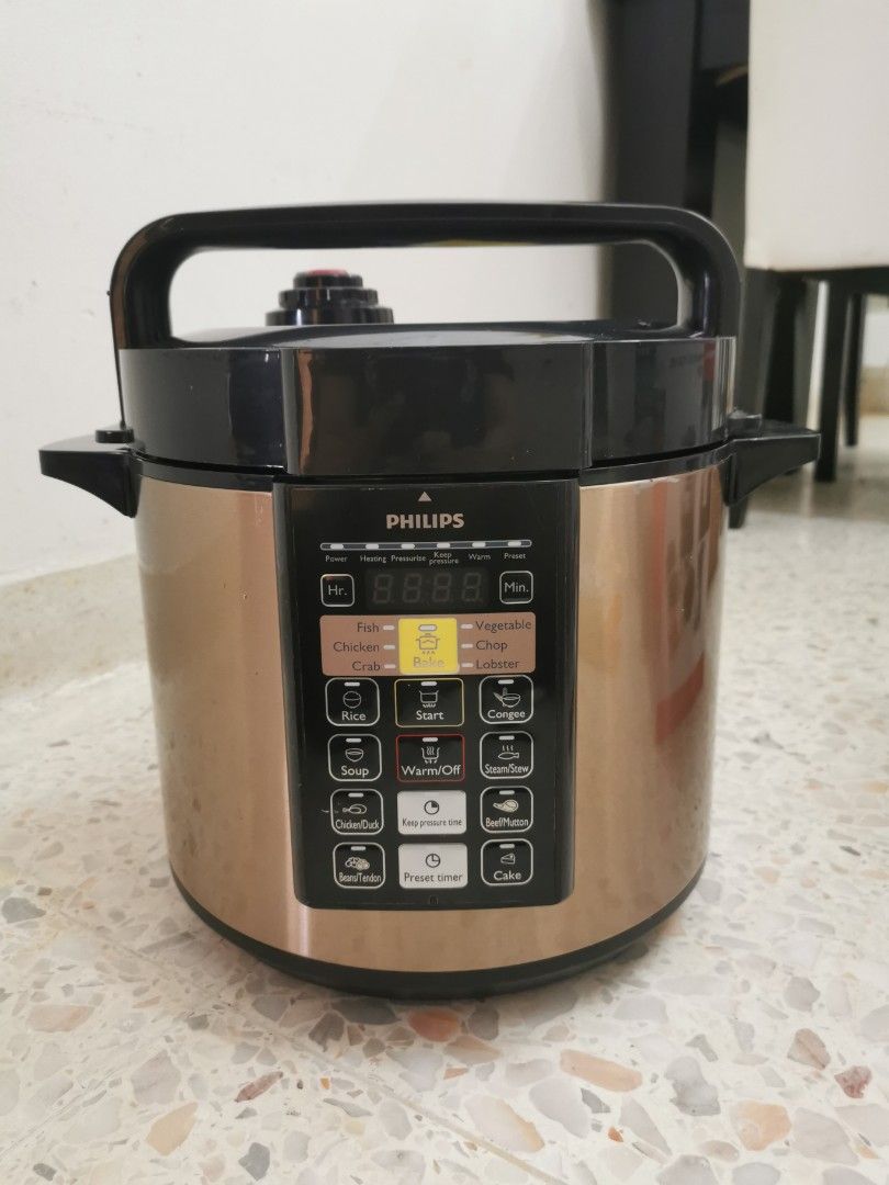 Philips Pressure Cooker (HD2139), TV & Home Appliances, Kitchen