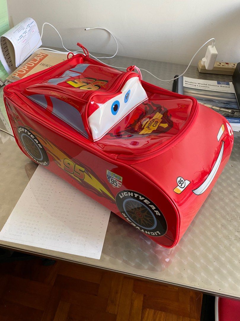 Lighting discount mcqueen suitcase
