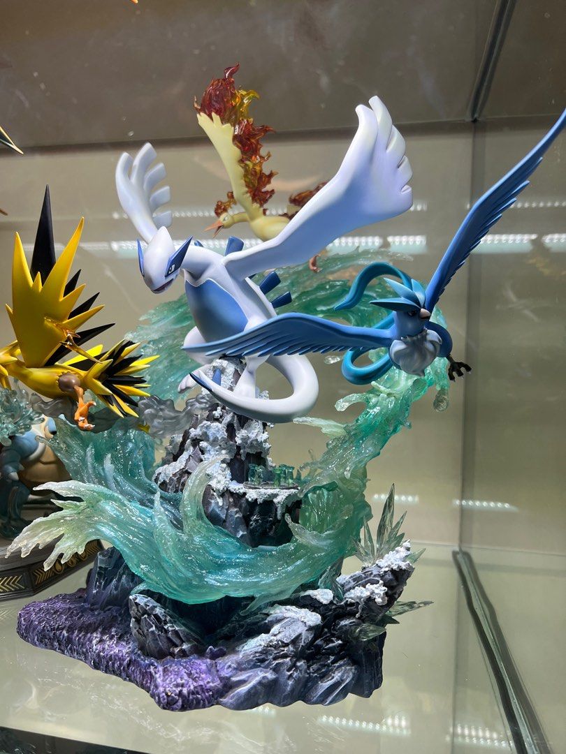 Pre-order〗Pokemon Lugia Articuno Zapdos Moltres Model Statue Resin - –  Pokemon lover